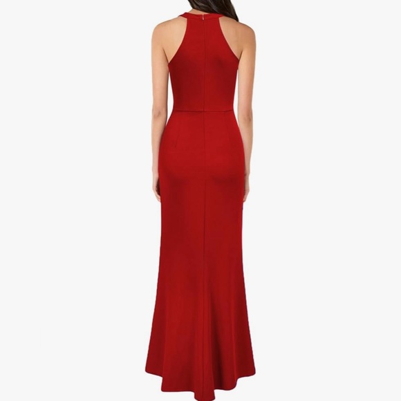 Woosea Red Long Dress - Picture 2 of 2
